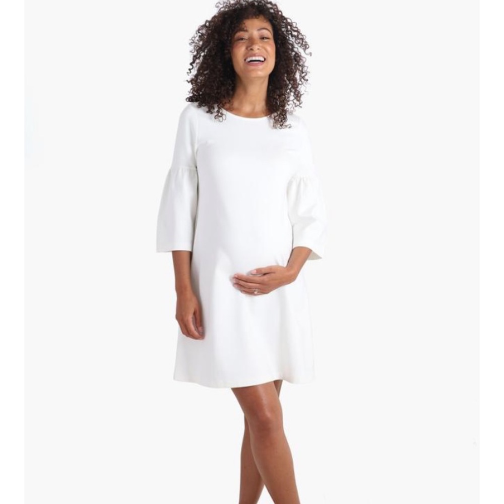 Ingrid & Isabel White Maternity Dress